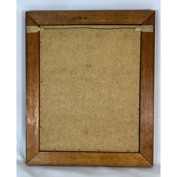 A Little Kiss Margaret Kane Framed Print Big Eyes MCM Kissing Boy Girl - Picture 6 of 8